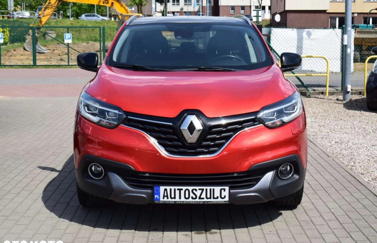 Renault Kadjar cena 58700 przebieg: 169635, rok produkcji 2016 z Zagórz małe 596